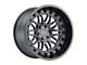 Black Rhino Fury Matte Gunmetal 6-Lug Wheel; 18x9.5; 12mm Offset (19-23 Ranger)