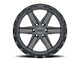 Black Rhino Henderson Gunblack 6-Lug Wheel; 17x9; -12mm Offset (19-23 Ranger)