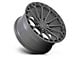 Black Rhino Kaizen Matte Gunmetal 6-Lug Wheel; 17x9.5; -12mm Offset (19-23 Ranger)