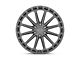 Black Rhino Kaizen Matte Gunmetal 6-Lug Wheel; 17x9.5; 12mm Offset (19-23 Ranger)