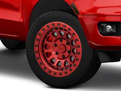 Black Rhino Primm Candy Red with Black Bolts 6-Lug Wheel; 20x9.5; -12mm Offset (19-23 Ranger)