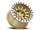 Black Rhino Primm Matte Gold with Machined Ring 6-Lug Wheel; 17x8.5; 0mm Offset (19-23 Ranger)