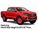 Black Rhino Raid Gloss Red 6-Lug Wheel; 17x8.5; 0mm Offset (19-23 Ranger)