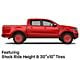 Black Rhino Raid Gloss Red 6-Lug Wheel; 20x9.5; -18mm Offset (19-23 Ranger)