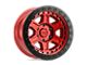Black Rhino Reno Candy Red with Black Ring and Bolts 6-Lug Wheel; 17x8.5; -30mm Offset (19-23 Ranger)