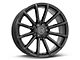 Black Rhino Rotorua Gloss Black 6-Lug Wheel; 17x9.5; 12mm Offset (19-23 Ranger)