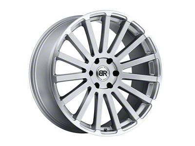 Black Rhino Spear Silver 6-Lug Wheel; 20x9; 0mm Offset (19-23 Ranger)
