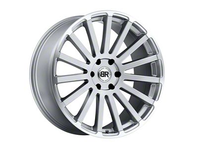 Black Rhino Spear Silver 6-Lug Wheel; 22x9.5; 25mm Offset (19-23 Ranger)