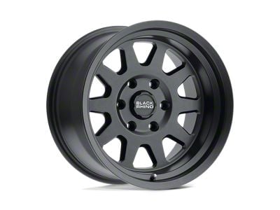 Black Rhino Stadium Matte Black 6-Lug Wheel; 17x8; 35mm Offset (2024 Ranger)