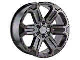 Black Rhino Wanaka Matte Gunmetal with Brushed Face and Gunmetal Tint 6-Lug Wheel; 20x9; 12mm Offset (19-23 Ranger)