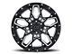 Black Rhino Shrapnel Gloss Black Milled 5-Lug Wheel; 20x9.5; 0mm Offset (09-18 RAM 1500)