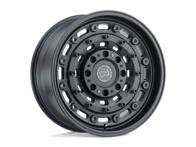 Black Rhino Arsenal Textured Matte Black 6-Lug Wheel; 16x8; -10mm Offset (99-06 Sierra 1500)