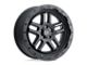 Black Rhino Barstow Textured Matte Black 6-Lug Wheel; 20x9.5; -18mm Offset (19-24 Sierra 1500)