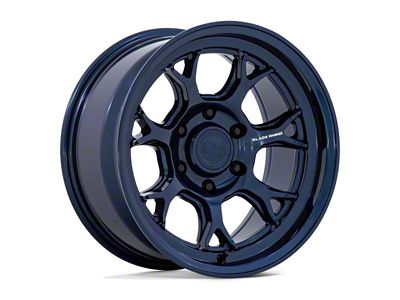 Black Rhino Etosha Gloss Midnight Blue 6-Lug Wheel; 17x8.5; -10mm Offset (19-24 Sierra 1500)