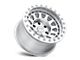 Black Rhino Primm Silver with Mirror Face and Machined Ring 6-Lug Wheel; 18x9.5; -12mm Offset (19-24 Sierra 1500)