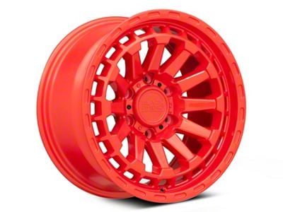 Black Rhino Raid Gloss Red 6-Lug Wheel; 18x9.5; 12mm Offset (19-24 Sierra 1500)