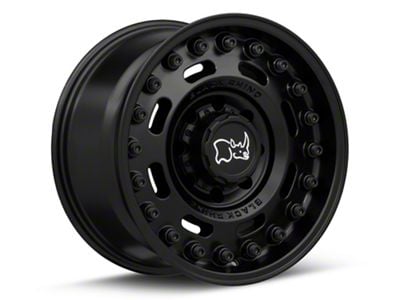Black Rhino Axle Matte Black 8-Lug Wheel; 20x9.5; -18mm Offset (07-10 Sierra 2500 HD)
