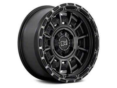 Black Rhino Legion Matte Black Gray Tint 8-Lug Wheel; 20x10; -18mm Offset (07-10 Sierra 2500 HD)