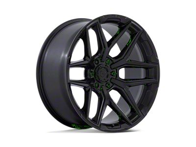 Black Rhino Twister Polished 8-Lug Wheel; Right Directional; 22x14; -76mm Offset (20-24 Sierra 2500 HD)