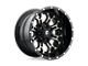 Black Rhino Warlord Matte Gunmetal 8-Lug Wheel; 20x9; -12mm Offset (20-24 Sierra 2500 HD)