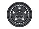 Black Rhino Grange Matte Black with Machined Tint Ring 8-Lug Wheel; 18x9; 6mm Offset (07-10 Sierra 3500 HD SRW)