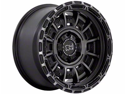 Black Rhino Legion Matte Black Gray Tint 8-Lug Wheel; 20x10; -18mm Offset (20-24 Sierra 3500 HD SRW)