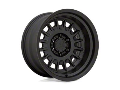 Black Rhino Aliso Matte Black 6-Lug Wheel; 17x8; 0mm Offset (19-25 Silverado 1500)