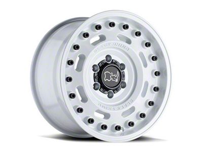 Black Rhino Axle Gloss White 6-Lug Wheel; 17x9.5; 6mm Offset (14-18 Silverado 1500)
