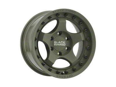 Black Rhino Bantam Olive Drab Green 6-Lug Wheel; 18x9; 12mm Offset (19-24 Silverado 1500)