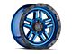 Black Rhino Barstow Dearborn Blue 6-Lug Wheel; 17x9.5; 12mm Offset (14-18 Silverado 1500)