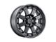 Black Rhino Cleghorn Matte Black 6-Lug Wheel; 18x9; -18mm Offset (19-24 Silverado 1500)