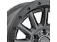 Black Rhino Dugger Gunblack 6-Lug Wheel; 17x8.5; -18mm Offset (14-18 Silverado 1500)