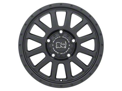 Black Rhino Havasu Matte Black 6-Lug Wheel; 18x8; 48mm Offset (19-24 Silverado 1500)