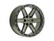 Black Rhino Henderson Olive Drab Green with Black Ring 6-Lug Wheel; 20x9.5; -18mm Offset (19-25 Silverado 1500)