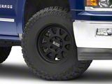 Black Rhino Stadium Matte Black 6-Lug Wheel; 17x8.5; 0mm Offset (14-18 Silverado 1500)