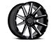 Black Rhino Typhoon Gloss Black Milled 6-Lug Wheel; 17x9.5; -18mm Offset (14-18 Silverado 1500)