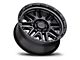 Black Rhino Alamo Matte Black 8-Lug Wheel; 17x9; -18mm Offset (07-10 Silverado 2500 HD)