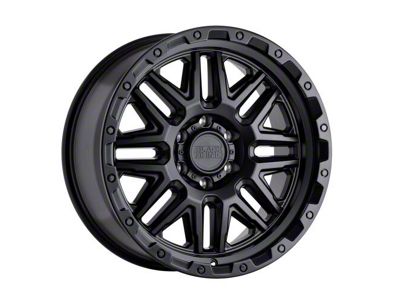 Black Rhino Alamo Matte Black 8-Lug Wheel; 20x9; -18mm Offset (07-10 Silverado 2500 HD)