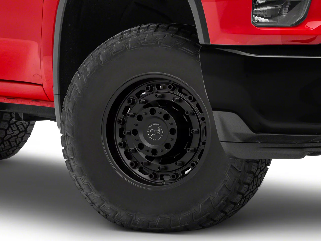 Black Rhino Silverado 2500 Arsenal Textured Matte Black 8-Lug Wheel