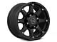 Black Rhino Glamis Matte Black 8-Lug Wheel; 18x9; 12mm Offset (07-10 Silverado 2500 HD)