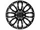 Black Rhino Pinatubo Gloss Black Milled 8-Lug Wheel; 20x9.5; -18mm Offset (11-14 Silverado 2500 HD)