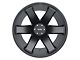 Black Rhino Raze Matte Black 8-Lug Wheel; 20x12; -44mm Offset (11-14 Silverado 2500 HD)