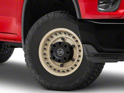 Black Rhino Armory Desert Sand 8-Lug Wheel; 18x9.5; -18mm Offset (20-25 Silverado 3500 HD SRW)