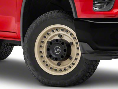 Black Rhino Armory Desert Sand 8-Lug Wheel; 20x9.5; -18mm Offset (20-25 Silverado 3500 HD SRW)