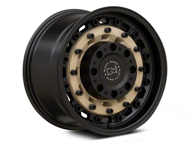 Black Rhino Arsenal Sand On Black 8-Lug Wheel; 18x9.5; -18mm Offset (20-24 Silverado 3500 HD SRW)