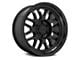 Black Rhino Delta Gloss Black 8-Lug Wheel; 18x9.5; -18mm Offset (07-10 Silverado 3500 HD SRW)