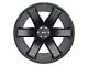 Black Rhino Raze Matte Black 8-Lug Wheel; 20x12; -44mm Offset (20-24 Silverado 3500 HD SRW)