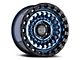 Black Rhino Sentinel Cobalt Blue 8-Lug Wheel; 17x8.5; -18mm Offset (07-10 Silverado 3500 HD SRW)