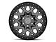 Black Rhino Sprocket Matte Gunmetal with Gloss Black Face 6-Lug Wheel; 18x9.5; -18mm Offset (14-18 Silverado 1500)