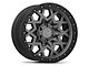 Black Rhino Sprocket Matte Gunmetal with Gloss Black Face 6-Lug Wheel; 18x9.5; -18mm Offset (14-18 Silverado 1500)